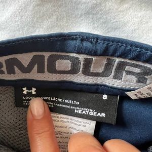Under armour navy boys shorts